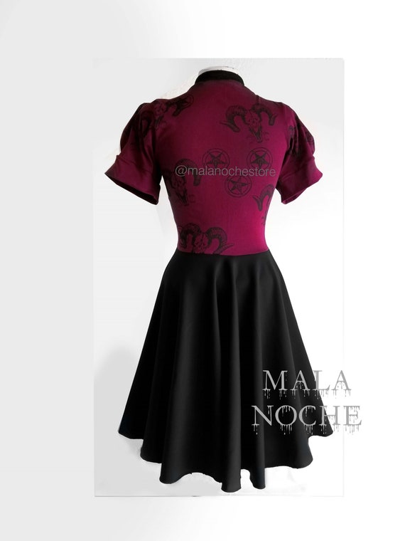 robe gothique rouge