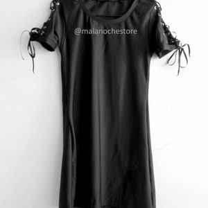 Dress Mini Black, Gothic Dress, Sexy Dress, Mini Dress, Goth Dress