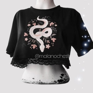 Snake Crop Top - Etsy