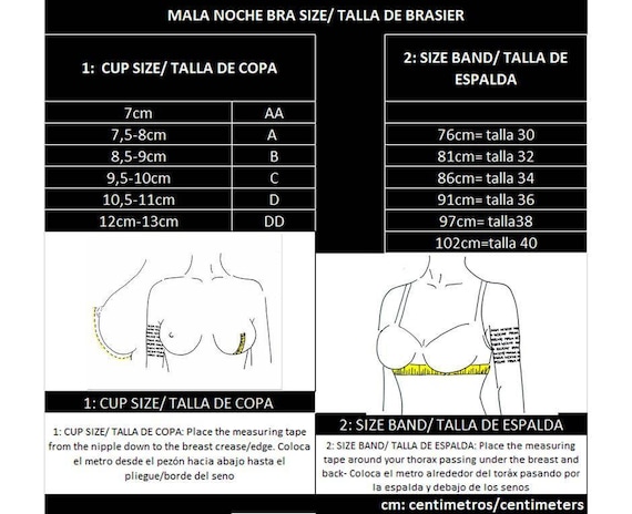 Tallas bra sale