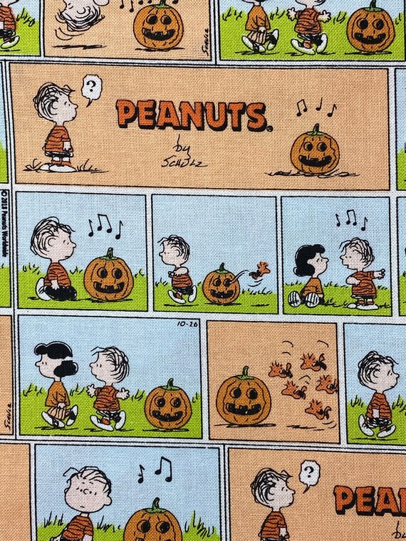 Halloween Erdnüsse Charlie Brown Snoopy Comic Strip 100 % | Etsy