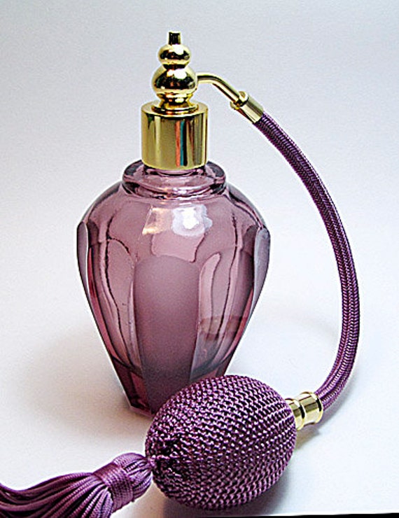 Purple on sale perfume bottle