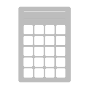 Maandvakken - Supereenvoudig dagboeksjabloon - B5 - sjabloonsjabloon voor volledige paginalay-out