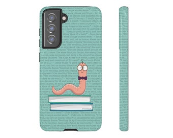 Mark the Bookworm - Tough Cases - Phone Case for iPhone, Samsung Galazy and Google Pixel