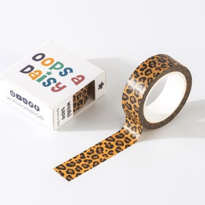 Wild Journaling - Washi-tape met luipaardprint