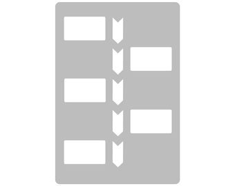 Línea de tiempo - Plantilla de diario súper fácil - A5 - Plantilla de diseño de página completa