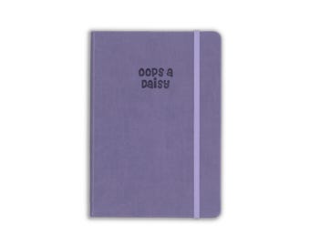 A5 Lavender Purple Luxury Dotted Notebook - Dot Grid Journal