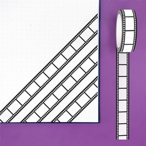 Film Strip Washi Tape - Movie Journal / Planner Washi Tape
