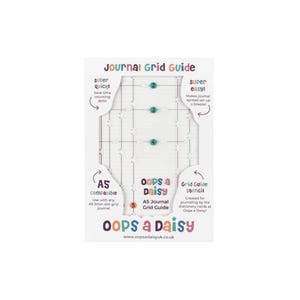A5 Journal Grid Guide