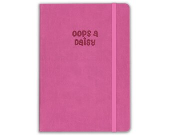 B5 Cherry Blossom Pink Luxury Dotted Notebook - Dot Grid Journal