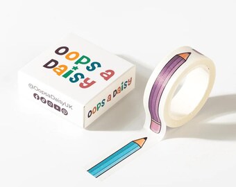 Crayons - Arc-en-ciel - Washi Tape