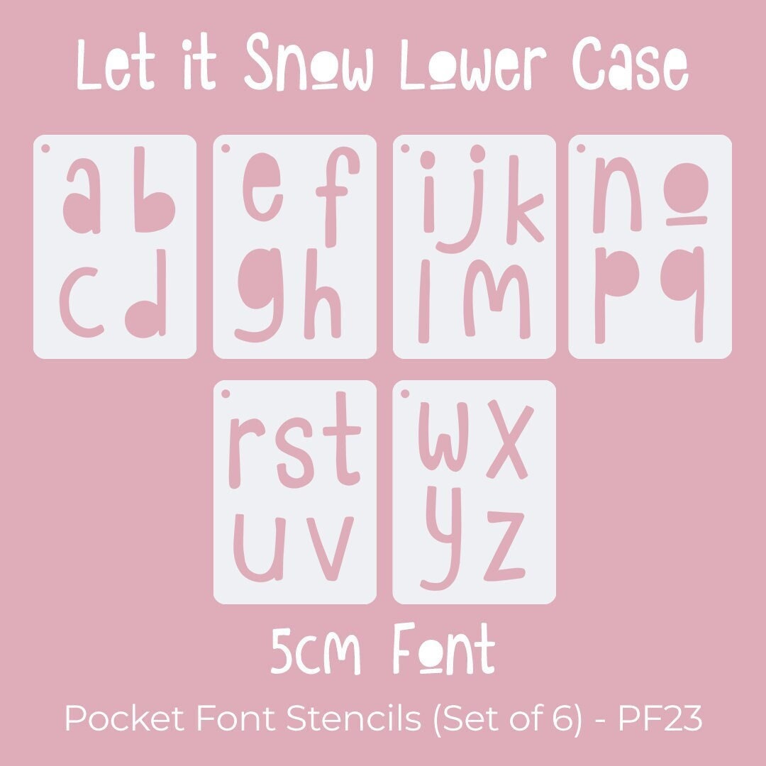 Disney Alphabet Letters 1.2 Font Custom Stencil Multiple Sizes