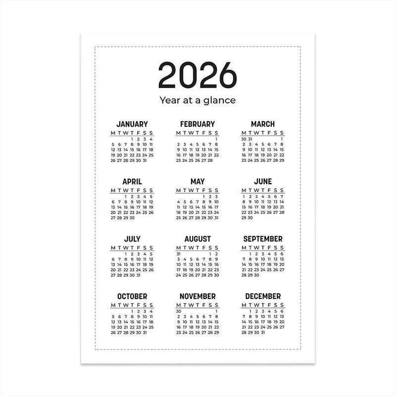 2026 A6 Stickers - Etsy UK
