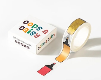 Surligneurs - Arc-en-ciel - Washi Tape