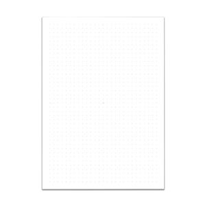 Dot Grid: supereenvoudig stickervel (A5)