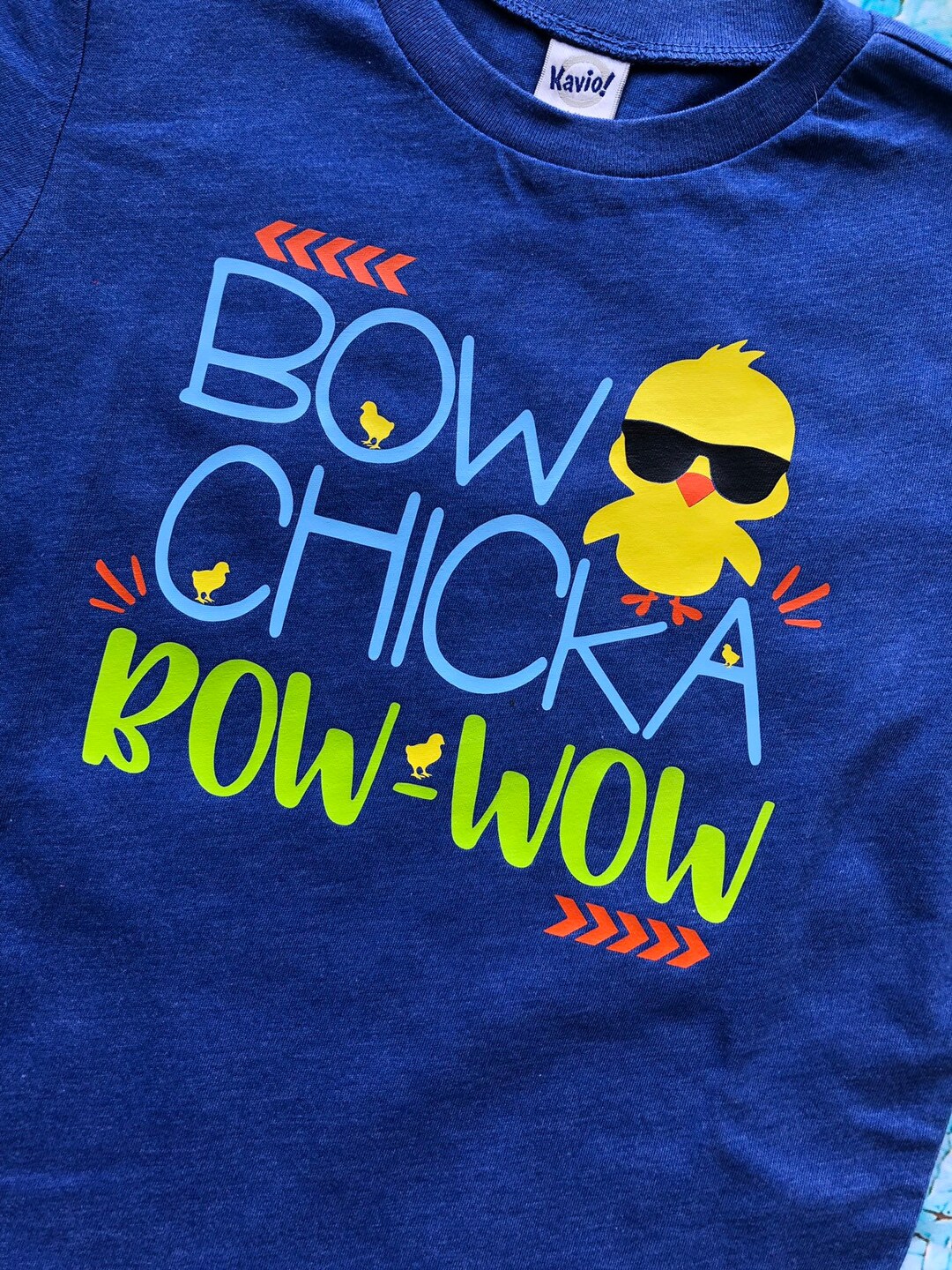 Easter Toddler Boy Tee // Easter Tee // Eater Bunny Tee // Bow Chicka