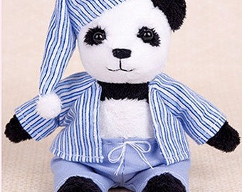 Kit for sewing Miadolla Collectible Doll Make Your Toy  "Panda Patrick" BR-0190