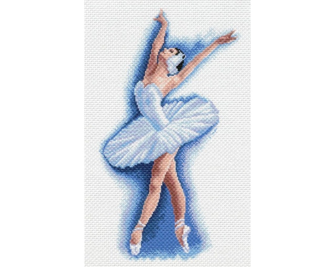 Printed Cross Stitch Canvas for Embroidery Collection Etsy
