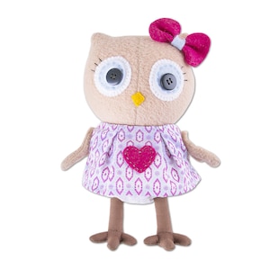 Kit for sewing Miadolla Collectible Doll Make Your Toy &quot;Princess Owl&quot; BI-0114