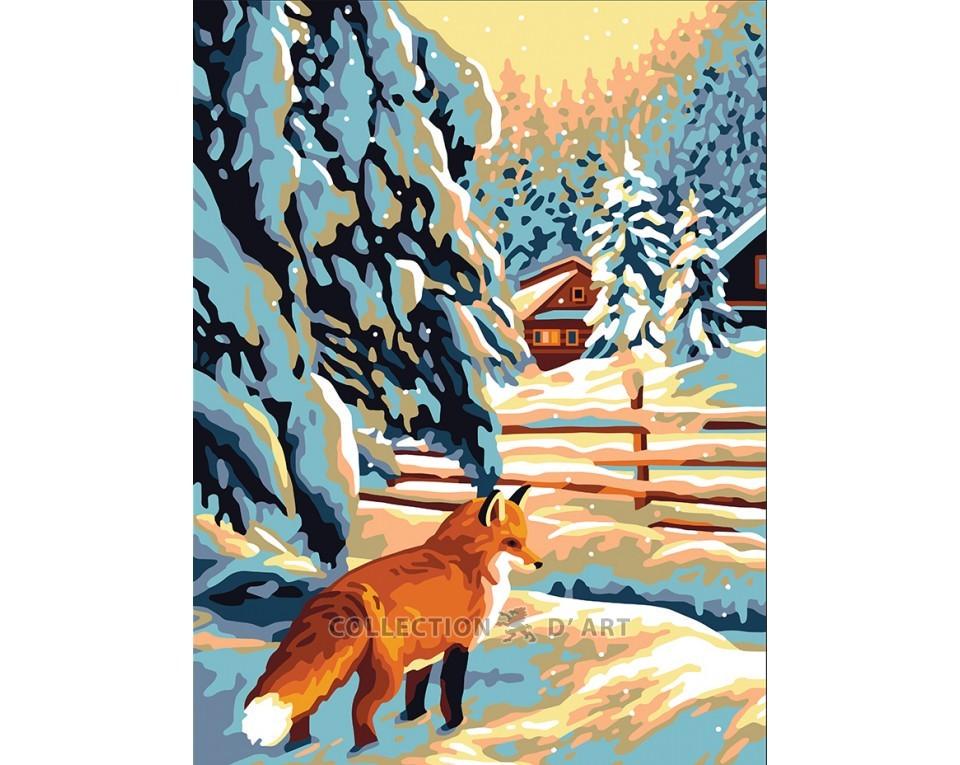 Printed Needlepoint Tapestry Canvas Collection D'art 