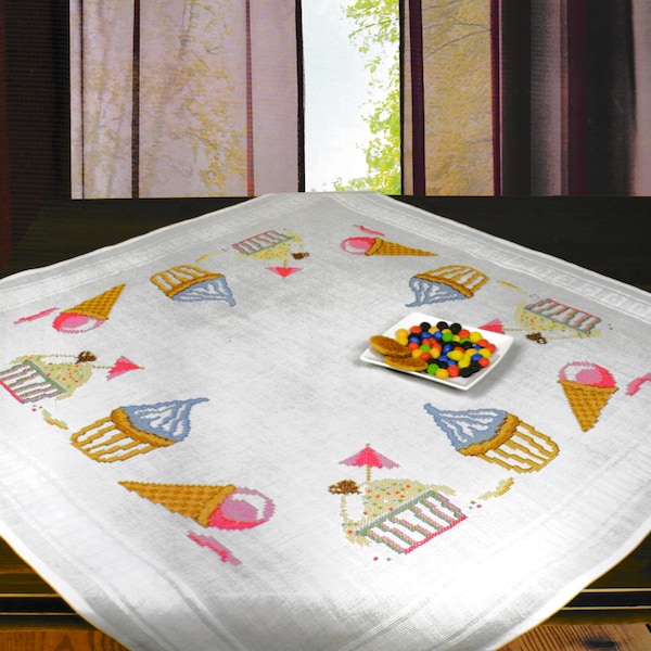 Ice Cream Tablecloth Etsy