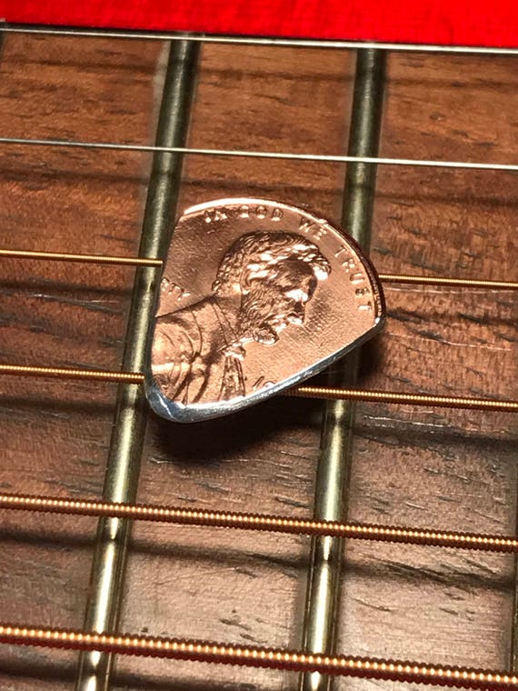 Guitars Basses Hand Cut Guitar Pick From An Australia 50 Cent Coin Hand Cut And Polished Musical Instruments Gear Guitars Basses Hand Cut Guitar Pick From An Australia 50 Cent Coin Hand Cut And Polished Musical Instruments Gear