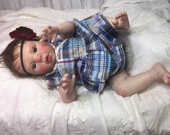 Vinyl-Reborn Baby "Gracie" by Believable Babies for People with Dementia and Alzheimer's- Doll Therapy for Memory Care and for Children