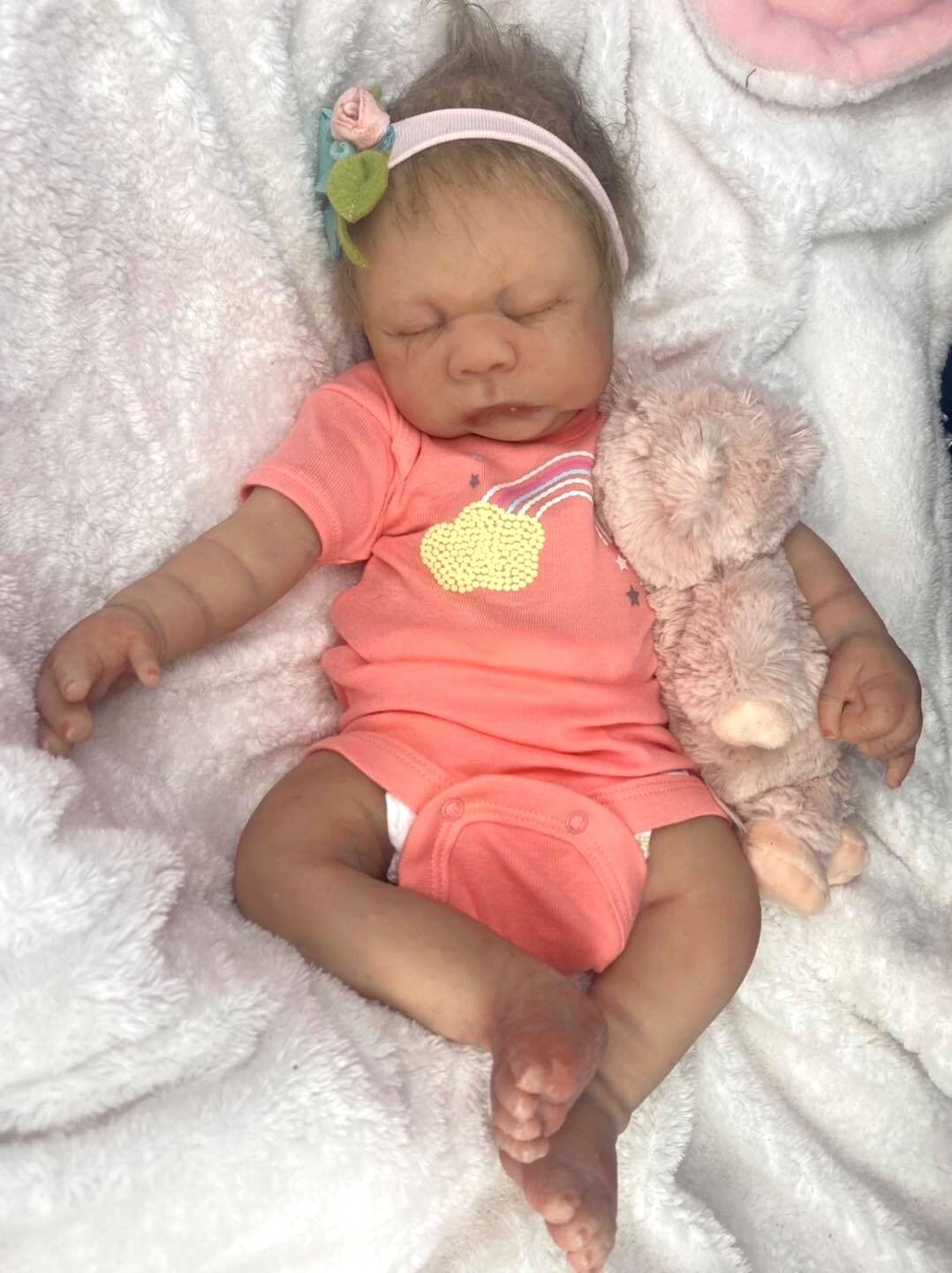 Silicone Reborn Sleeping Baby Natalie 