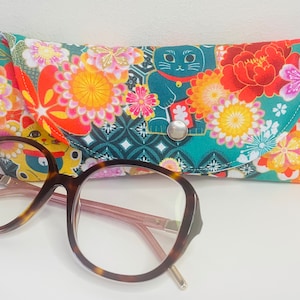 Etui à lunettes Maneki Neko
