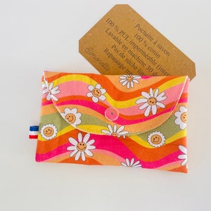 Seventies emoji solid soap or shampoo pouch