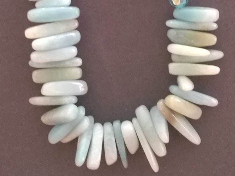 Earrings and Bracelet Amazonite Necklace