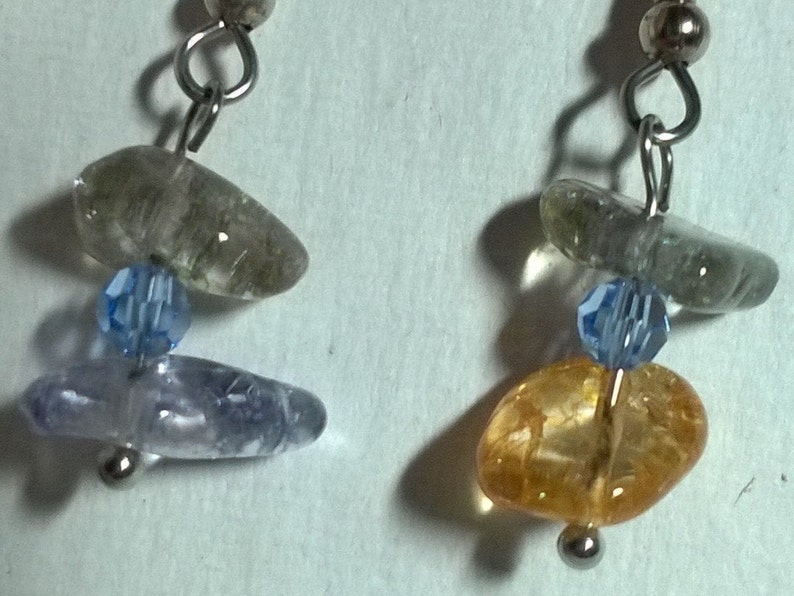 Crystal Necklace and Earrings
