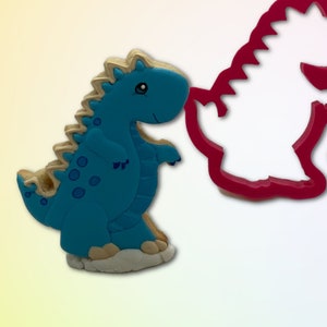 T Rex Cookie Cutter, Dinosaur Cookie Cutter