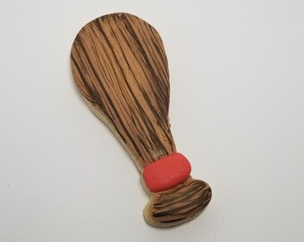 Baseball Bat Cookie Cutter: Food Safe PLA Plastic