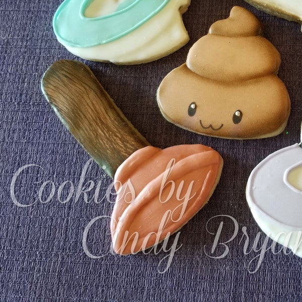 Plunger Cookie Cutter, Plumber Cookie Cutters
