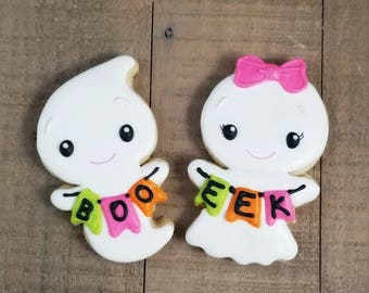 Ghost Boy & Girl Cookie Cutters, Halloween Cookie Cutter