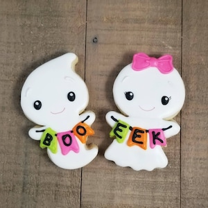 Ghost Boy & Girl Cookie Cutters, Halloween Cookie Cutter