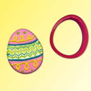 Easter Egg Cookie Cutter, Easter Cookie Cutter
