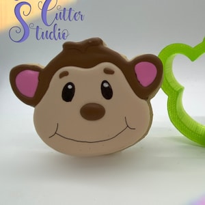 Monkey Cookie Cutter, Safari Cookie Cutters, Jungle Animal Cookie Cutters