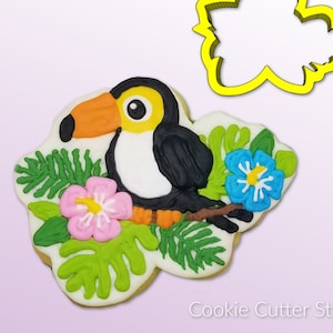 Toucan Cookie Cutter, Tropical Cookie Cutter