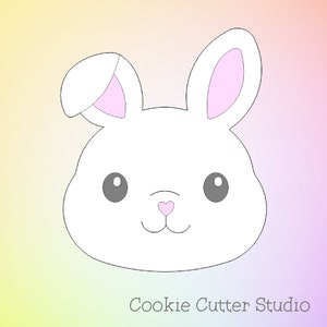 Bunny Cookie Cutter, Woodland Animal Cookie Cutters