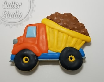 Dump Truck Cookie Cutter: Construction Theme