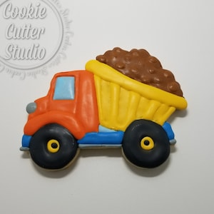 Dump Truck Cookie Cutter, Construction Cookie Cutter