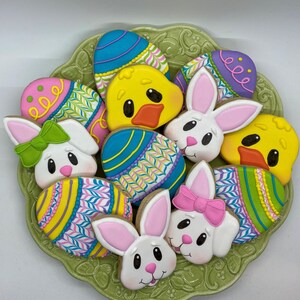 Easter Cookie Cutter Set: Bunny, Chick & Egg