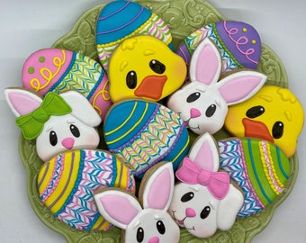 Easter Cookie Cutter Set: Bunny, Chick & Egg