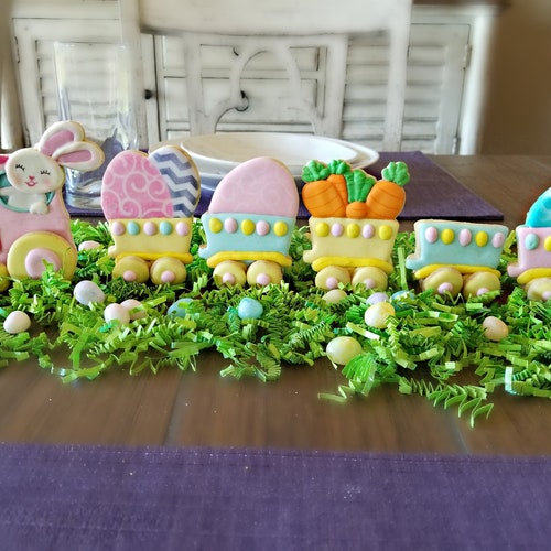 Easter Cookie Cutter Platter Etsy