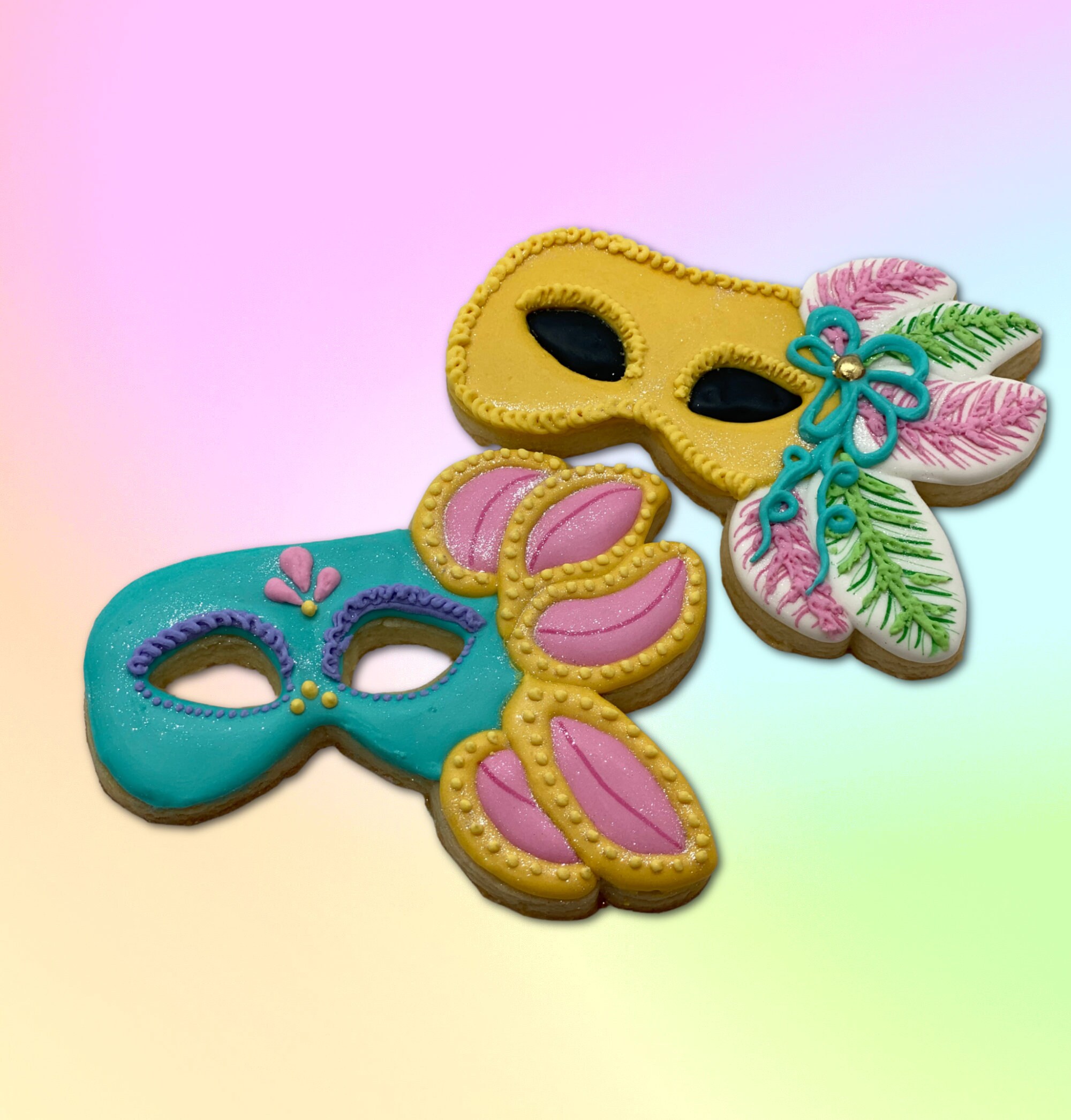 mini mardi gras cookie cutters