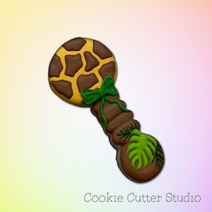 Baby Rassel Cookie Cutter: Babypartybevorzugung