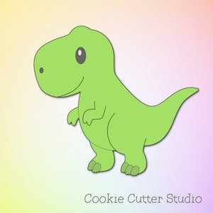 T-Rex Cookie Cutter: 3D gedruckter Dinosaurier