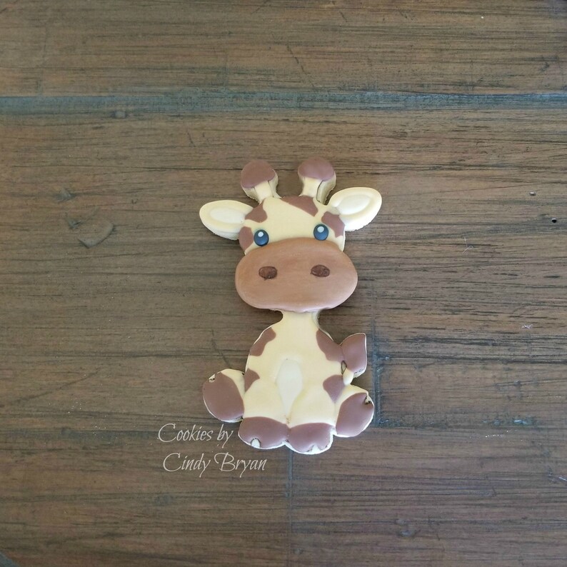 Giraffe Cookie Cutter Safari Cookie Cutters Animal Cookie Etsy